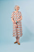 2DR831-2D139-Adaptive Dress, Round Neck, Empire Waist
