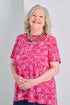2DT395-2D102-Adaptive Basic Top with a square neckline