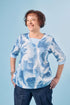 2DT396-2D120-Adaptive Top, 3/4 Sleeves, Overlayer Effect