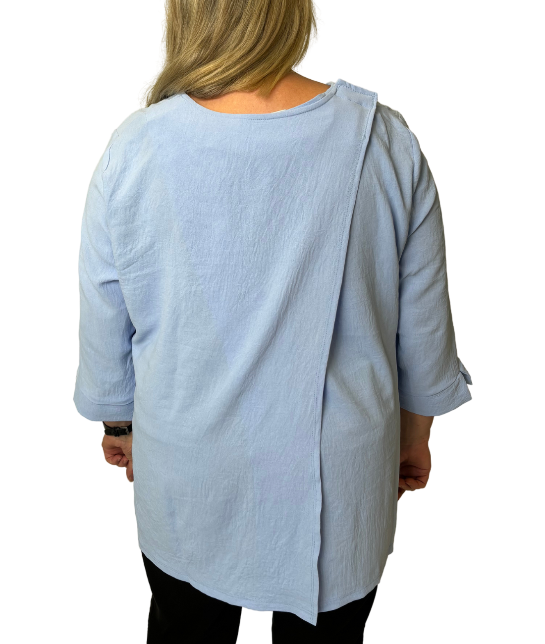 Marianne Adaptive Top - Light Blue