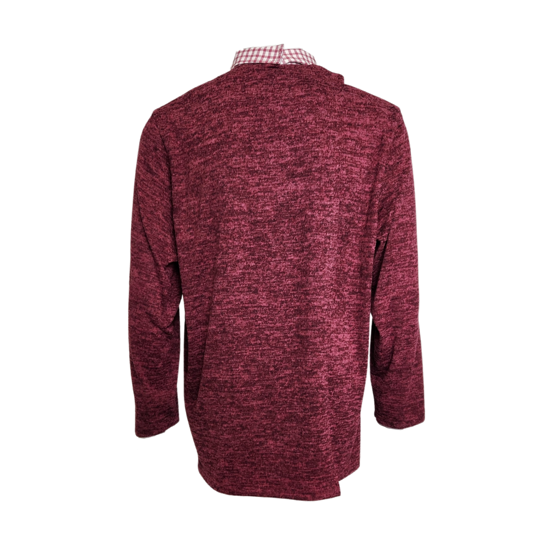 Polo shirt sweater combo hot sale