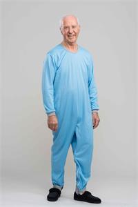Unisex Anti-Strip Nighttime Jumpsuit- Long