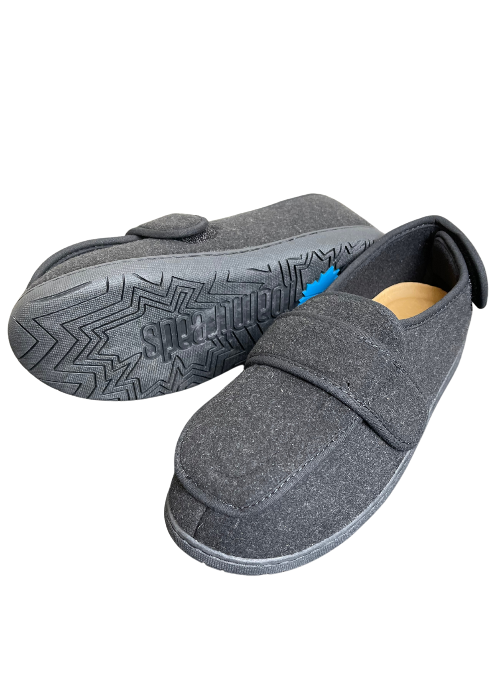 Mens best sale wide slippers