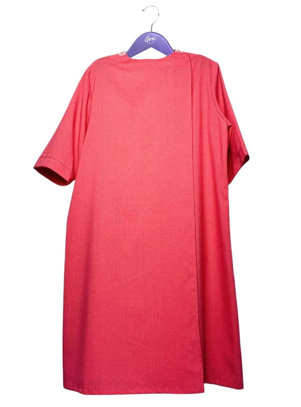 Adaptive Lace Collar Dress