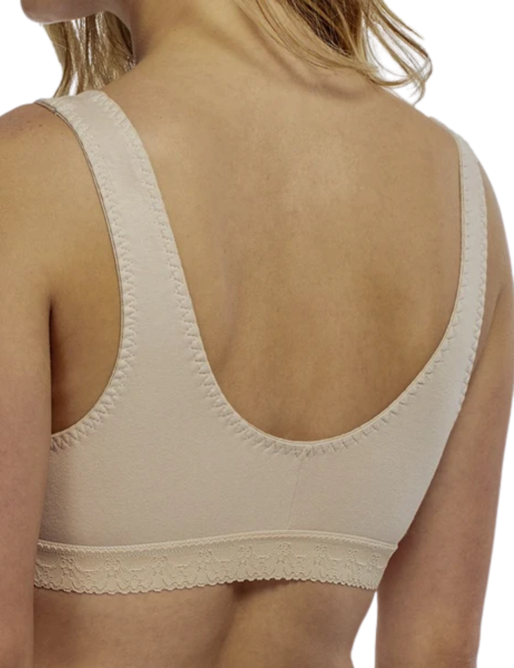 Adaptive Front Closure Cotton Comfort Beige Bra - Set of 3 – Geri