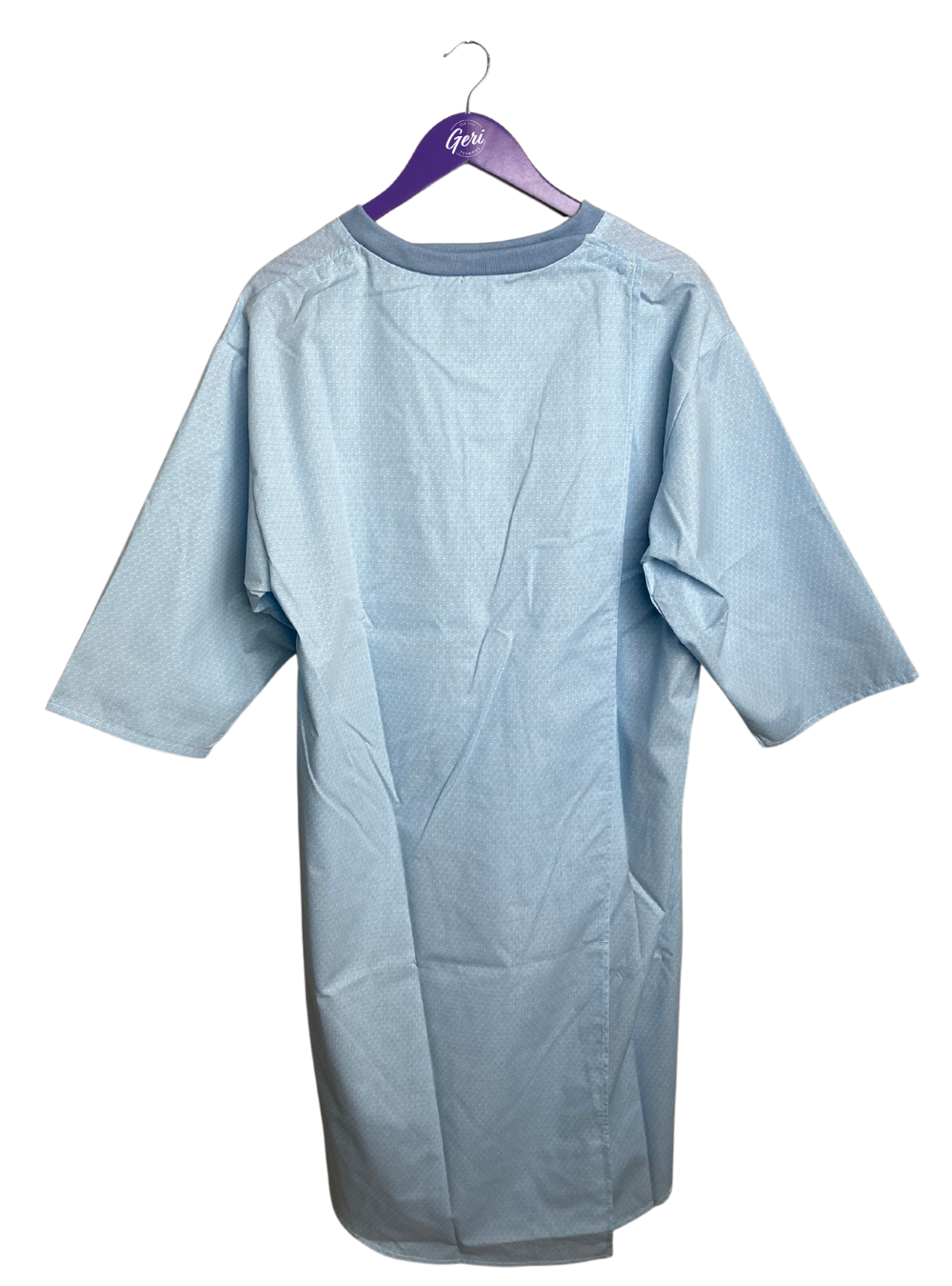 Adaptive Poly-Cotton V-Neck Nightshirt - Set of 3