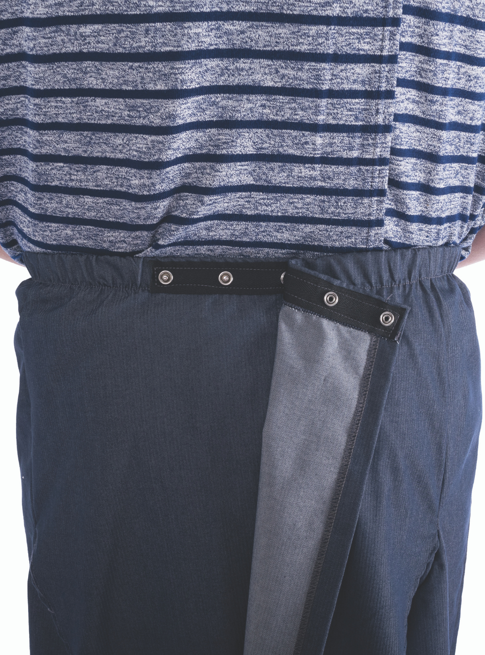 Adaptive Men's Gabardine Seatless Pant - Black